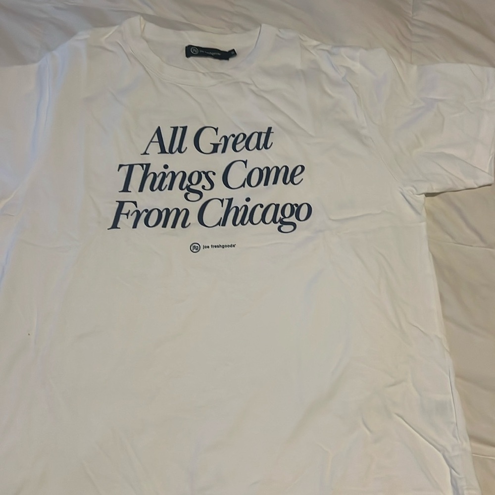 All Great Things Come From Chicago - t-shirt - Joe Fresh Goods - medium